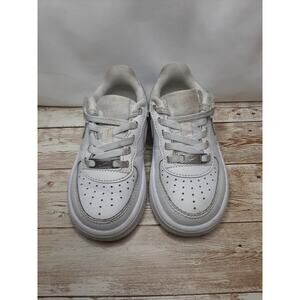 Nike Air Force 1 Low Easy On Shoes Toddler 8C White Leather AF1 FN0371-111